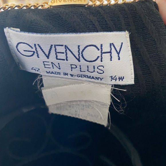 Givenchy 2 piece black suit with embellishments. - Picture 3 of 5